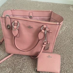 Coach safiano leather bag